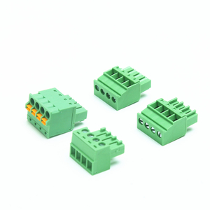 3.81mm Pitch 12A 4Pin Pluggable Male and Female Terminal Blocks
