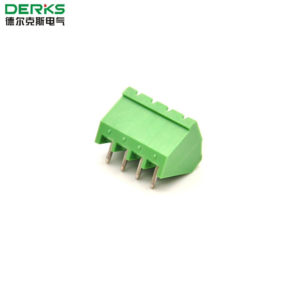 45 Degree Angle Plug Electrical Connector 5.00