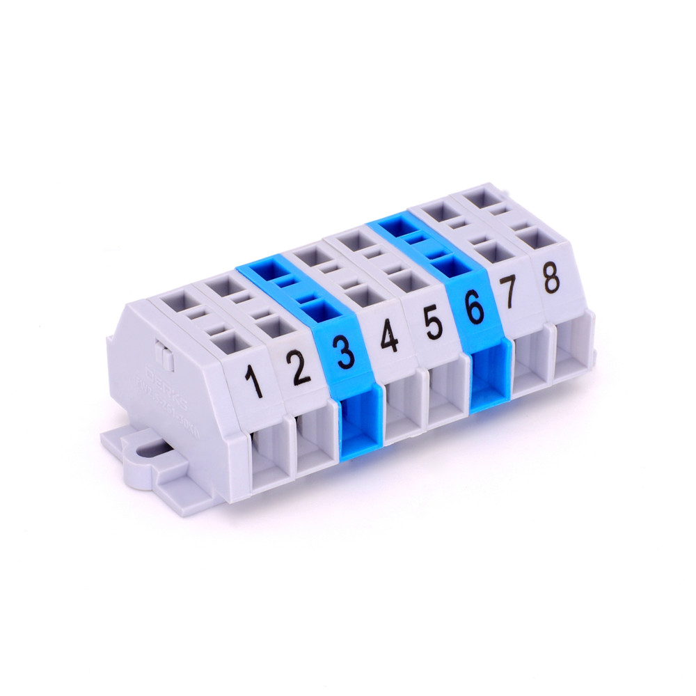 Fast Connection Screwless Pcb Terminal Block