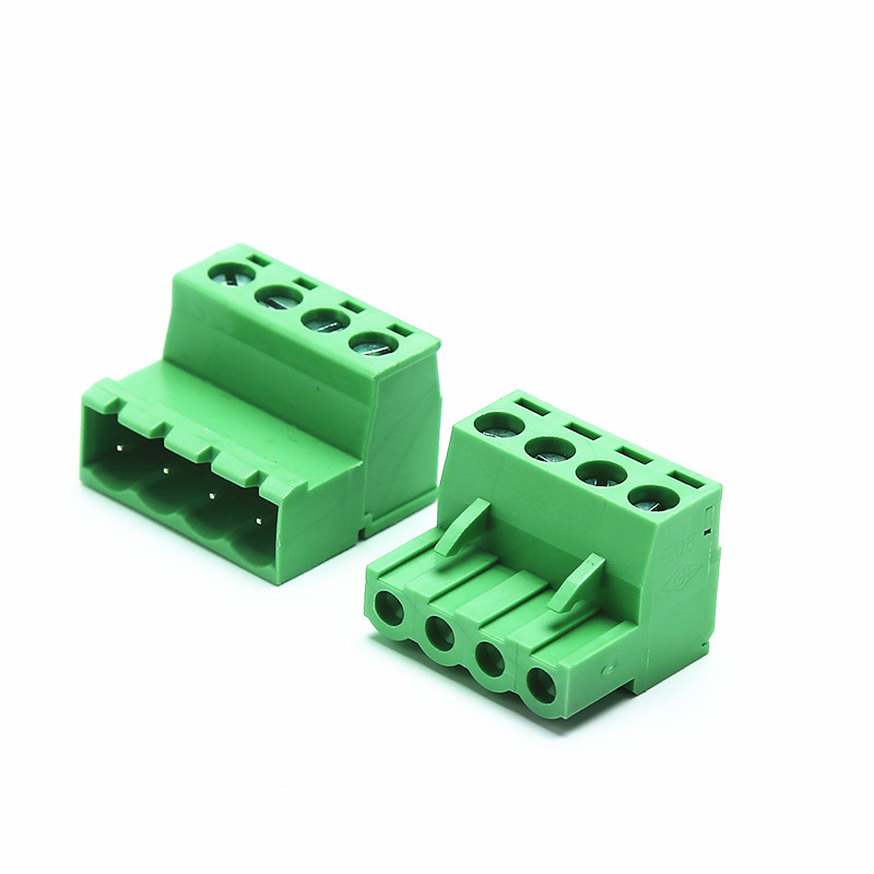 5.08mm Pitch 2-24Pin Pcb Pluggable Male And Female Terminal Connectors