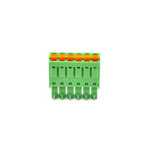3.50mm Pitch Spring Clamp Pcb Pluggable Terminal Block Connector with Super Thin Wall